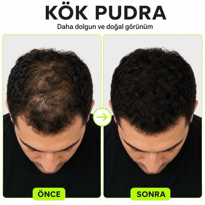 KökPudra Daha Dolgun ve Doğal Görünüm