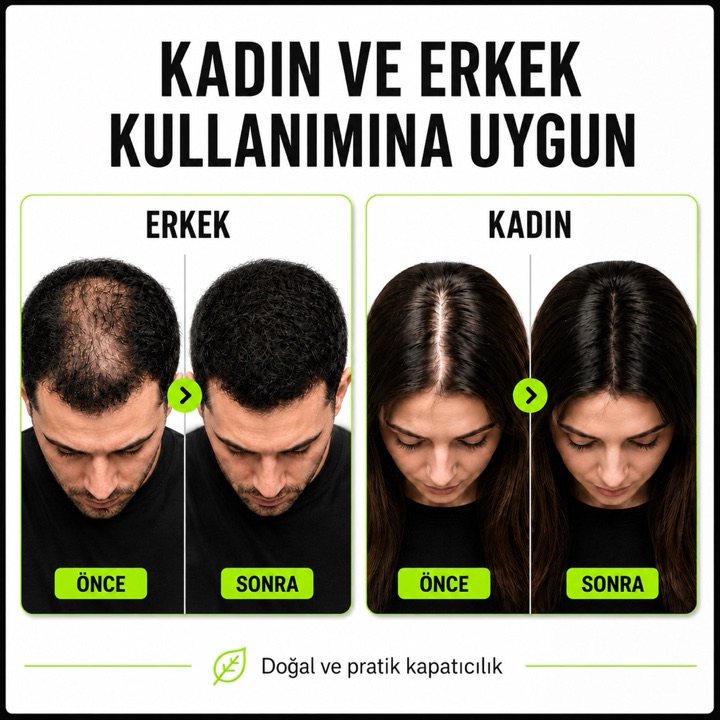 KökPudra Kadın ve Erkek Kullanımına Uygun