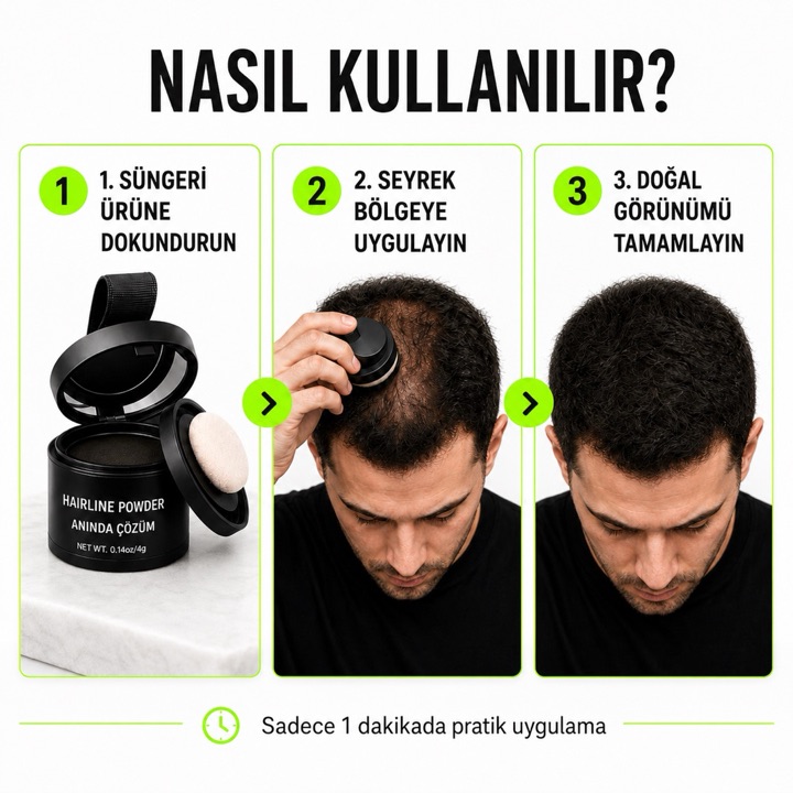 KökPudra Nasıl Kullanılır? 1 Dakikada Pratik Uygulama